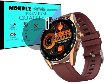 MOKPLZ Screen Guard for FIRE BOLTT INVINCIBLE PLUS SMARTWATCH(Pack of 1)