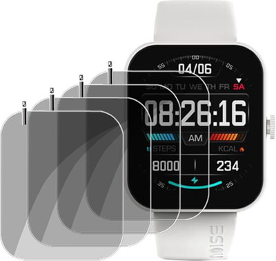 XAZE Screen Guard for Noise ColorFit Caliber 2 Buzz Smartwatch(Pack of 4)