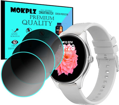 MOKPLZ Screen Guard for FIRE BOLTT PHOENIX AMOLED SMARTWATCH(Pack of 3)
