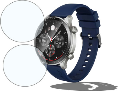 TWUAOP Screen Guard for PEBBLE COSMOS LUXE 3 SWITCH SMARTWATCH(Pack of 2)