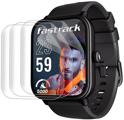 LIGHTWINGS Screen Guard for Screen Guard Protector Compatible For Fastrack New Limitless Glide Advanced UltraVU watch 1.78 (P-3)(Pack of 3)