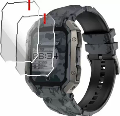 ICROMECK Screen Guard for FIRE BOLTT COBRA Smartwatch(Pack of 2)