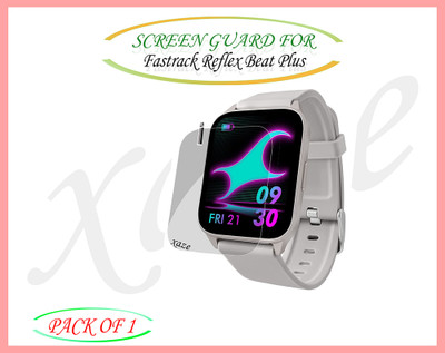 XAZE Screen Guard for Fastrack Reflex Beat Plus Smartwatch(Pack of 1)