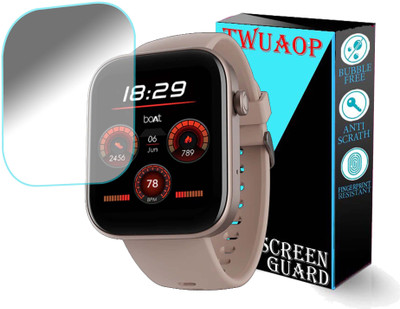 TWUAOP Screen Guard for BOAT WAVE CALL 2 SMARTWATCH(Pack of 1)