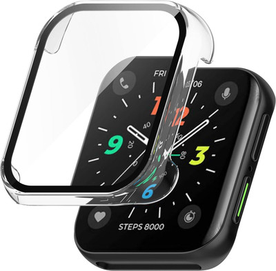 KAZUKI Screen Guard for OPPO Watch 2 46mm Tempered Watch Case (Clear)(Pack of 1)