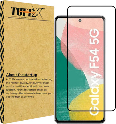 TuffX Screen Guard for Samsung Galaxy M54 5G / Samsung Galaxy F54 5G (6.7 Inches) | Military-Grade Tempered Glass Screen Protector With Edge To Edge Coverage And Easy Installation Kit(Pack of 1) TuffX Screen Guard for Samsung Galaxy M54 5G / Samsung Galaxy F54 5G (6.7 Inches) | Military-Grade Tempered Glass Screen Protector With Edge To Edge Coverage And Easy Installation Kit(Pack of 1)