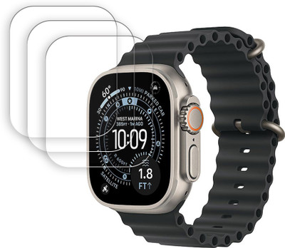ARBAN Screen Guard for Apple Watch Ultra 3 1.98 inch Screen Protector | Anti-Scratch | Edge to Edge Full Coverage | Screen Guard For Smartwatch(Pack of 3)