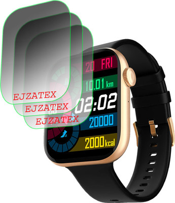 EJZATEX Screen Guard for FIRE BOLTT RING 3 SMARTWATCH(Pack of 3)