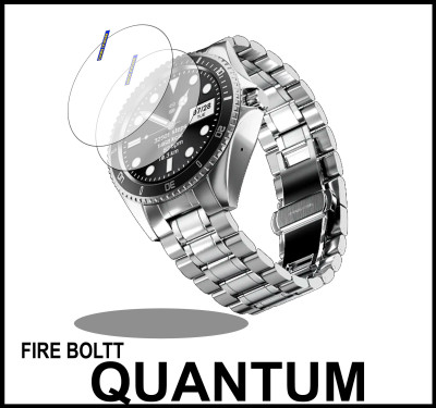TWUAOP Screen Guard for FIRE BOLTT QUANTUM(Pack of 2)