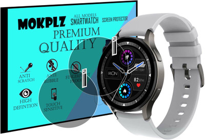 MOKPLZ Screen Guard for FIRE BOLTT APOLLO SMARTWATCH(Pack of 2)