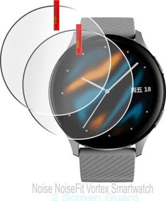 KONG FU MA Screen Guard for NoiseFit Vortex Smartwatch 0.191(Pack of 2)
