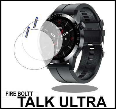 TWUAOP Screen Guard for FIRE BOLTT TALK ULTRA(Pack of 2)