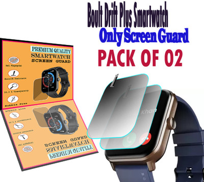 daffin Screen Guard for Boult Drift+(Pack of 2)