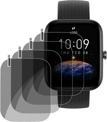 XAZE Screen Guard for Amazfit Bip 3 Pro Smartwatch(Pack of 4)
