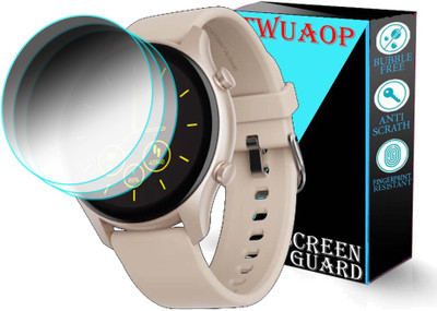 TWUAOP Screen Guard for BOAT LUNAR CALL PLUS SMARTWATCH(Pack of 3)