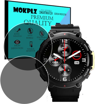 MOKPLZ Screen Guard for FIRE BOLTT ARTILLERY SMARTWATCH(Pack of 2)