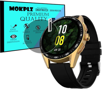 MOKPLZ Screen Guard for FIRE BOLTT INVINCIBLE PLUS SMARTWATCH(Pack of 1)