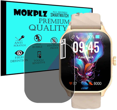 MOKPLZ Screen Guard for FASTRACK REFLEX POWER SMARTWATCH(Pack of 1)