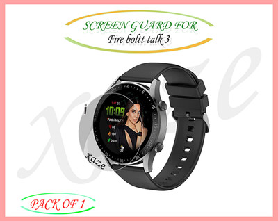 XAZE Screen Guard for Fire boltt talk 3 Smartwatch(Pack of 1)