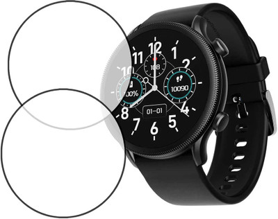 MOKPLZ Screen Guard for BOAT LUNAR SPACE PLUS SMARTWATCH(Pack of 2)