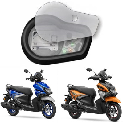 TELTREK Screen Guard for Yamaha Ray ZR 125 (With Button)(Pack of 1)