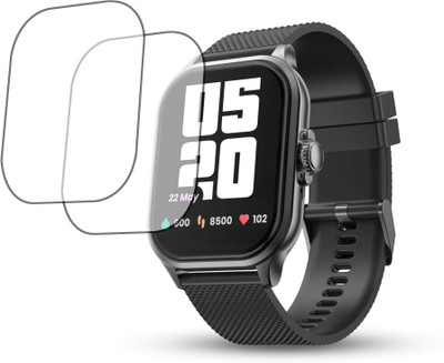 TWUAOP Screen Guard for PEBBLE 0SLO SMARTWATCH(Pack of 2)