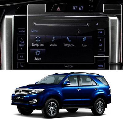 Pharaoh Screen Guard for Toyota Fortuner New 21-22,8.8 Inches Accessories Highly Transparent Unbreakable Car Infotainment System Touch Screen Guard Protector (Company Fitted)(Pack of 1)