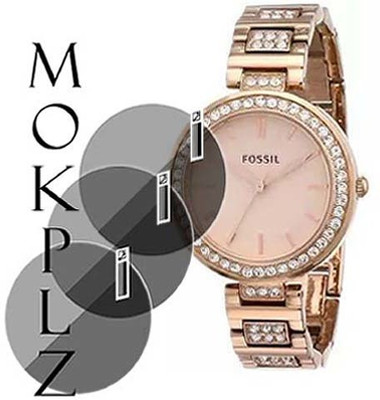 MOKPLZ Screen Guard for FOSSIL ANALOG WATCH -BQ3181(Pack of 3)