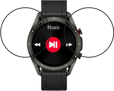 DVMART Screen Guard for Crystal Clear PLAYFIT DIAL 2(Pack of 2)