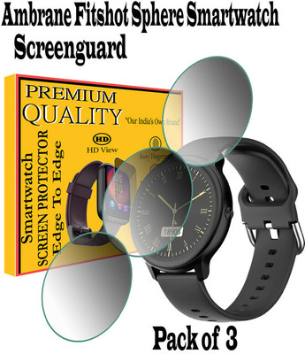 daffin Screen Guard for ambrane fitshot sphere(Pack of 3)