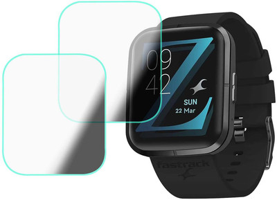 MOKPLZ Screen Guard for FASTRACK REFLEX ZINGG SMARTWATCH(Pack of 2)