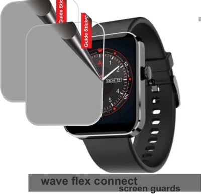 KHWABEEDA Screen Guard for Boat wave Flex connect smart watch( pack of 2)(Pack of 2)