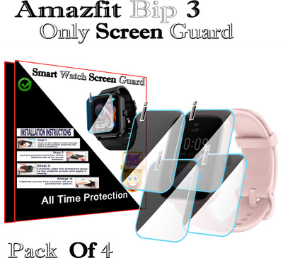 HIDEOUS Screen Guard for Amazfit Bip 3(Pack of 2)