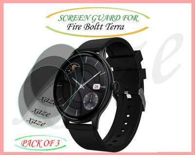 XAZE Screen Guard for Fire Boltt Terra Smartwatch(Pack of 3)