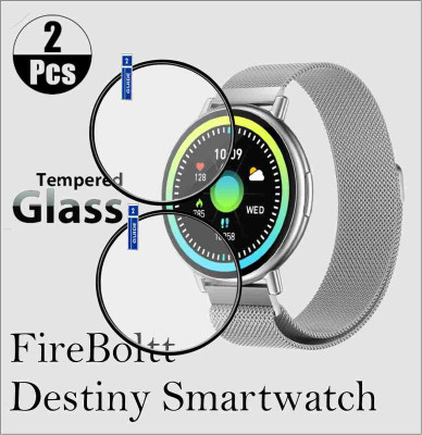 Olonga Screen Guard for FIRE BOLTT DESTINY SMARTWATCH(Pack of 2)