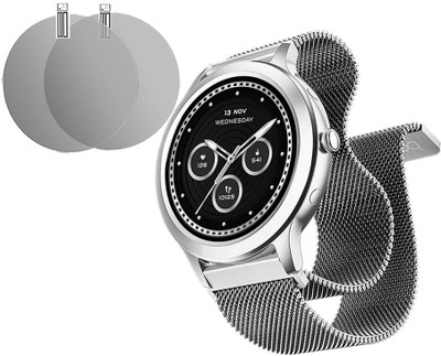 Screen Protector Screen Guard for Boat Enigma R32 SMARTWATCH(Pack of 2)
