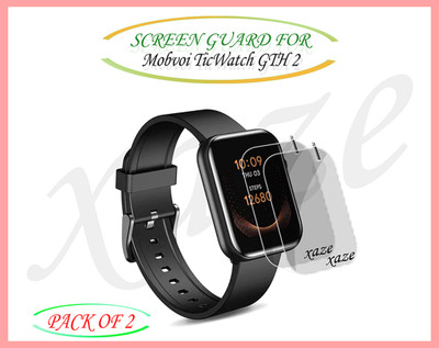 XAZE Screen Guard for Mobvoi TicWatch GTH 2 Smartwatch(Pack of 2)