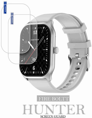 FINCH Screen Guard for FIRE BOLTT HUNTER SMART WATCH(Pack of 2)