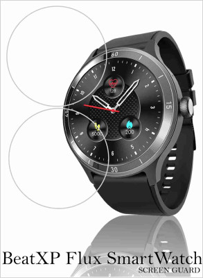 Olonga Screen Guard for beatXP Flux Smartwatch(Pack of 2)