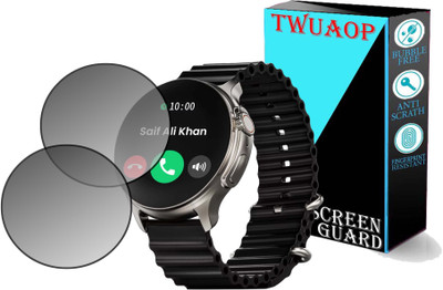 TWUAOP Screen Guard for BOULT CROWN R PRO(Pack of 2)