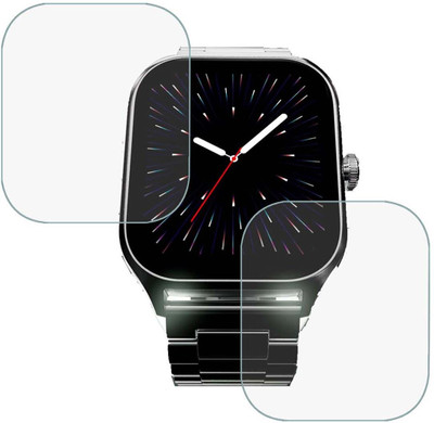MOKPLZ Screen Guard for FIRE BOLTT SOLARIS SMARTWATCH(Pack of 2)