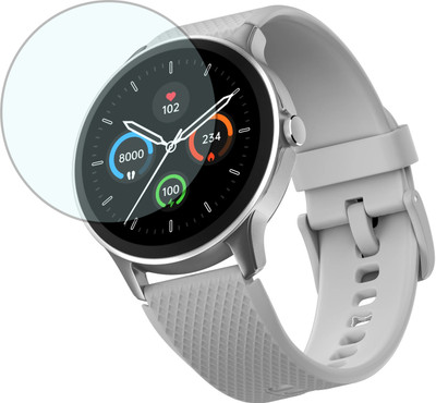 MOBIZONE Screen Guard for NoiseFit Curve Smart Watch Screen Guard | Unbreakable | Edge to Edge Full Screen Coverage and Easy Installation Kit(Pack of 1)