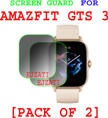 EJZATI Screen Guard for AMAZFIT GTS 3 SMARTWATCH(Pack of 2)