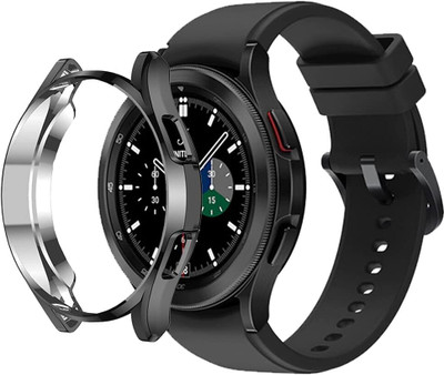 KAZUKI Screen Guard for Samsung Galaxy Watch4 Classic 42mm Half Coverage Hollowed TPU Protective Case(Pack of 1)