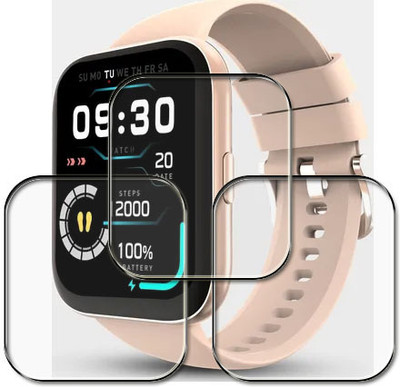 tombik Screen Guard for AX4:- Fire Boltt Celsius Smartwatch(Pack of 3)