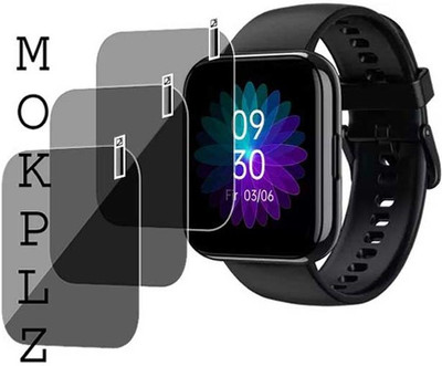 MOKPLZ Screen Guard for DIZO WATCH PRO(Pack of 3)