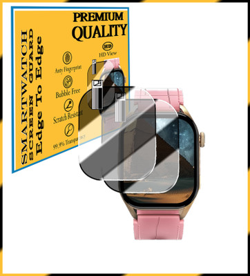 EZGER Screen Guard for Fire Boltt Emperor Smartwatch(Pack of 2)