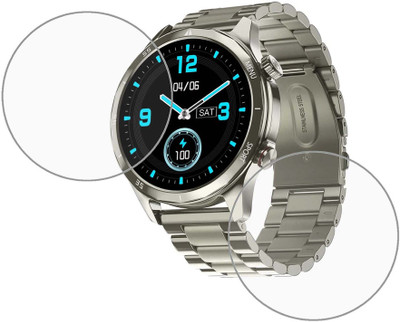 MOKPLZ Screen Guard for NOISEFIT METTALIX SMARTWATCH(Pack of 2)