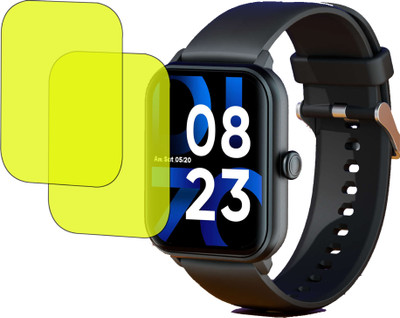 EJZATI Edge To Edge Screen Guard for DIZO WATCH D2 SMARTWATCH SCREEN GUARD(Pack of 2)