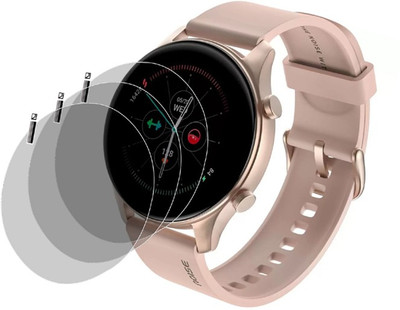 XAZE Screen Guard for Noise NoiseFit Evolve 3 Smartwatch(Pack of 3)